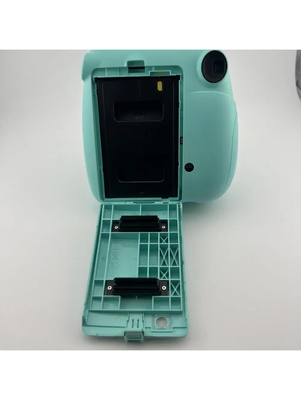 Fujifilm Instax Mini 7+ Plus Instant Camera Teal- Camera Only. Tested & Working